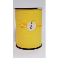 Curling Ribbon Two-tone Yellow 10mm x 250 meter (1 roll) [HV-PAP10Y]