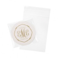 Sacs Plastiques 11,1 x 15,1cm Refermables par un Rabat Adhésif (100 Pièces) [BA6S]