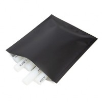 Sac à sécurité enfant noir mat, 10.2 x 12.7 cm (100 Pieces) [CRB3B]