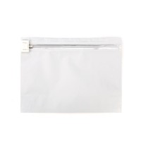 Sac à sécurité enfant blanc mat, 30.5 x 10.2 x 23cm (10 Pieces) [CRZ912W]