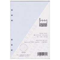Calendar Filling A5 Dotted. 6 Rings. White (1 pc) [BOP-A5DW]