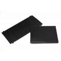 Petite Boite en Carton noir mat 12,4 x 2,5 x 17,1cm (25 Pièces) [BK16]