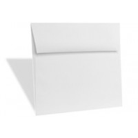 Enveloppes à Texture Lin, Blanche 14.0 x 14.0cm (50 Pièces) [E260]
