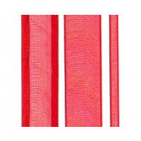 Ruban Mono rouge 1.5cm x 23 mètres  (1 Pièce)   [RIBRED]