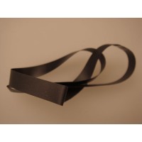 Ruban élastique de décoration Vinyle Stretch à dérouler noir 25,5cm  (50 Pièces)  [10CVLBK]