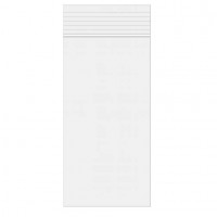 Sacs zip transparents en polyéthylène basse densité 10,2 x 20,3cm (100 Pièces) [4PE48]