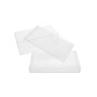 Boites cadeau plastique à transparence cristalline 6.7 x 1.6 x 11cm (25 Pièces) [FB249]