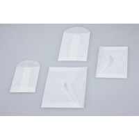 Sachets glassine 2 fermetures collées et 1 collable 26.5x11.5cm (100 pièces) [G25]