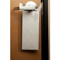 Sac poignée de porte en polypropylène basse densité 15.2 x 22.9cm (100 pièces) [DK1]
