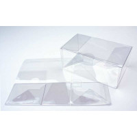 Boite alimentaire avec fond automatique 17.8 x 10.2 x 7.6cm (25 Pièces) [FPLB179]