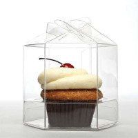 Boîte pour un seul cupcake, 8.9 x 8.9 x 9.5cm (100 Pieces) [CBS238]