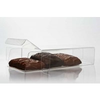 Boite pour chocolat avec plateau d'insertion 7 x 3.7 x 14cm (100 pièces) [CNDY230]