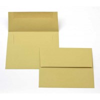 Enveloppes "Basis", Or Vert 22.2 x 14.6cm (50 pièces) [EC411]