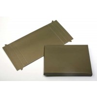 Petite Boite en carton vert olive11,4 x 2,5 x 15,2cm (25 Pièces) [OG17]