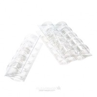 Alvéoles pour boites Macaron à transparence cristalline 32.3 x 18.7cm (10 Pièces) [FPBI261]