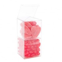 Coffret emboîtable de 5.2 x 5.2 x 10.5 cm, 2 boîtes intérieures + 1 boîte extéreiure (25 Pieces) [NBS5]