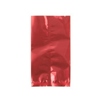 Sachets à sceller en rouge métallisé, 9.5x16cm (100 Pieces) [SMB3X6QR]