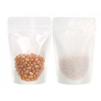 Sac en papier de riz blanc 11.9 x 7.6 x 18.4 cm (114 g) (100 Pieces) [ZBGR46WC]