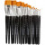 Pinceaux Gold Line,  0+2+4+8+12+16+20 , l: 2-24 mm, Plat, 30assortis [HOB-10249]