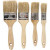 Brosses à vernis, l: 2,5-6,3 cm, 4assortis [HOB-10544]