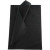 Papier de soie, feuille 50x70 cm,  14 gr, noir, 10flles [HOB-200889]