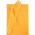 Papier de soie, feuille 50x70 cm,  17 gr, jaune, 10flles [HOB-200900]