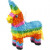 Piñata pour occasion festive, dim. 39x13x55 cm, couleurs franches, 1pièce [HOB-20828]