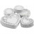 Dentelles papier, dim. 9-14,5 cm, blanc, 1200assortis [HOB-20969]