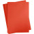 Papier cartonné coloré, A2 420x600 mm,  180 gr, rouge vif, 100flles [HOB-21314]