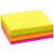 Carte Colortime fluo, A6 105x148 mm,  180 gr, Couleurs assorties, 300flles. ass. [HOB-21456]