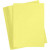 Carton coloré, A4 210x297 mm,  180 gr, jaune canari, 100flles [HOB-21711]