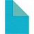 Papier structure, turquoise clair/turquoise, A4 210x297 mm,  100 gr, 20flles [HOB-218008]