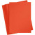 Carton coloré, A6 105x148 mm,  180 gr, rouge vif, 100flles [HOB-21814]