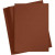 Carton coloré, A6 105x148 mm,  180 gr, brun café, 100flles [HOB-21825]