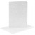 Cartes et enveloppes, dimension carte 10,5x15 cm, dimension enveloppes 11,5x16,5 cm, argent, Paillettes, 4sets [HOB-23024]