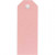 Manila Tags, size 3x8 cm, 220 g, 20 pcs, light red [HOB-234019]