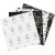 Papier Origami, dim. 15x15 cm,  80 gr, 40flles [HOB-25369]