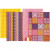 Papier découpage , feuille 25x35 cm,  17 gr, Rose, 8flles. ass. [HOB-254890]