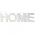 Lettres, HOME, h: 17,5 cm, profondeur 4,5 cm, blanc, 1set [HOB-25774]