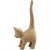 Chat, h: 28 cm, L: 12 cm, 1pièce [HOB-26537]