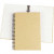 Cahier à spirales, A5 15x21 cm, brun, 1pièce [HOB-265540]