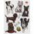 Silicone Motives, size 14x18 cm, dogs, 1sheet