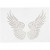 Flexible Stencil ,  A4 , wings, 1pc