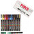 Marqueurs Uni Posca, largeur de trait: 0,9-1,3 mm,  PC-3M , Couleurs assorties, fin, 12pièces [HOB-274900]