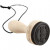 Tampon en bois, d: 30 mm, h: 70 mm, 100% Christmas, 1pièce [HOB-27561]