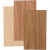 Wood Veneer, sheet 12x22 cm, thickness 0.75 mm, 3 sheets, beech, oak, mahogany [HOB-282900]