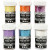 Paillettes - Assortiment, Couleurs assorties, 6x20gr [HOB-28426]