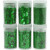 Paillettes, vert, 6x5gr [HOB-28465]