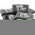 Tampon encreur et recharge, dim. 6,3x9,5 cm, noir, 1set [HOB-28539]