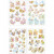 Motifs 3D, feuille 21x30 cm, bébé, 4flles [HOB-28679]